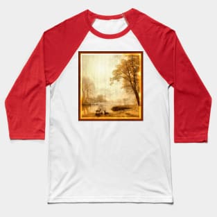 Deer in the Field Baseball T-Shirt